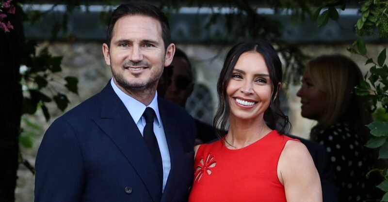 Frank and Christine Lampard smiling together