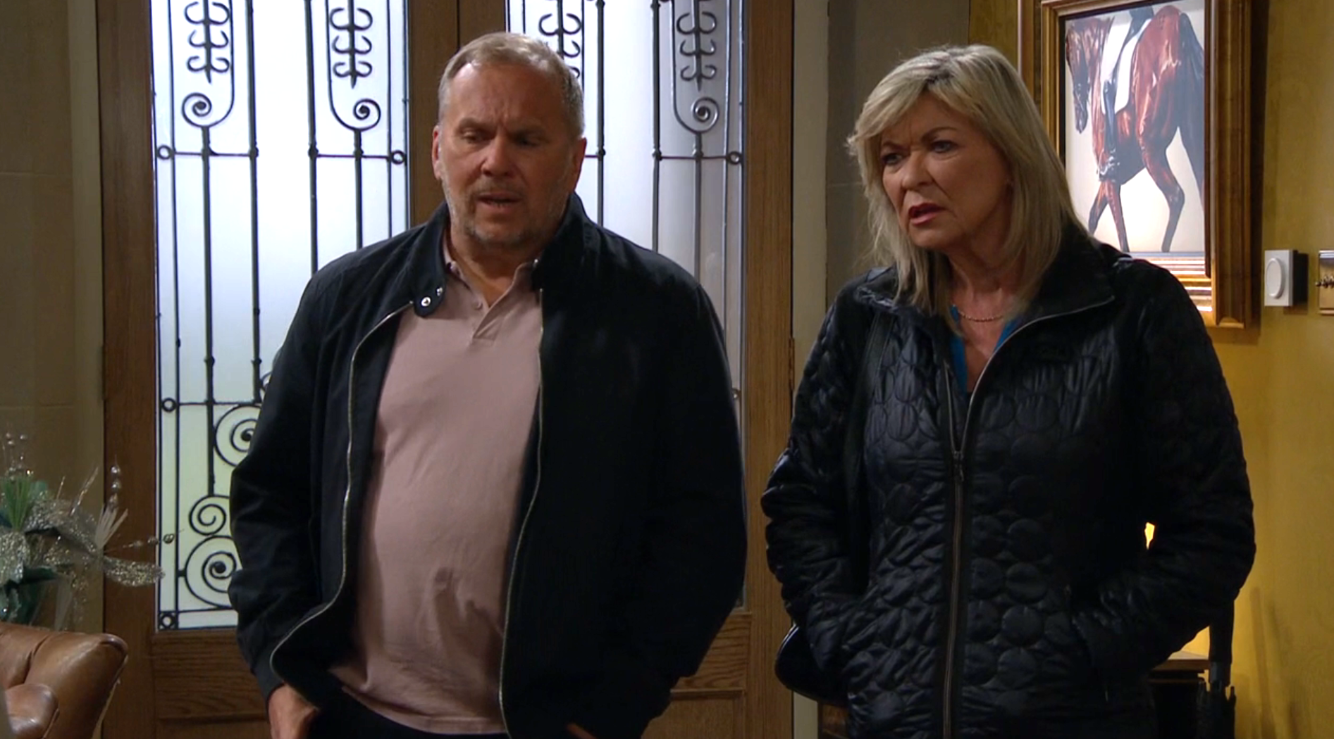 Emmerdale's Kim and Will are at Home Farm