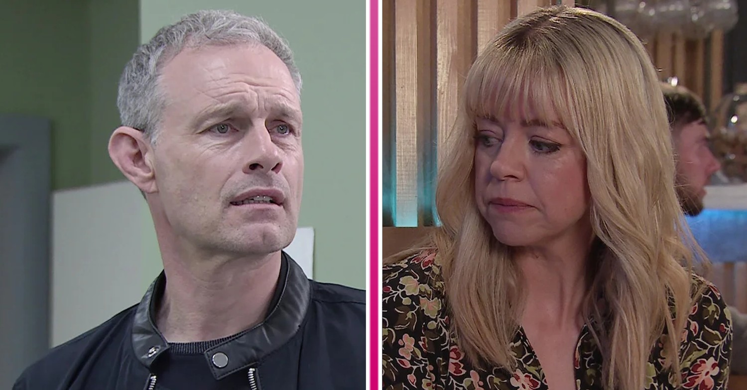 Composite image of Nick and Toyah on Corrie (Credit: ITV/Composite: ED!)