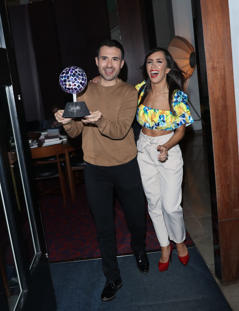 Will Bayley and Janette Manrara smiling