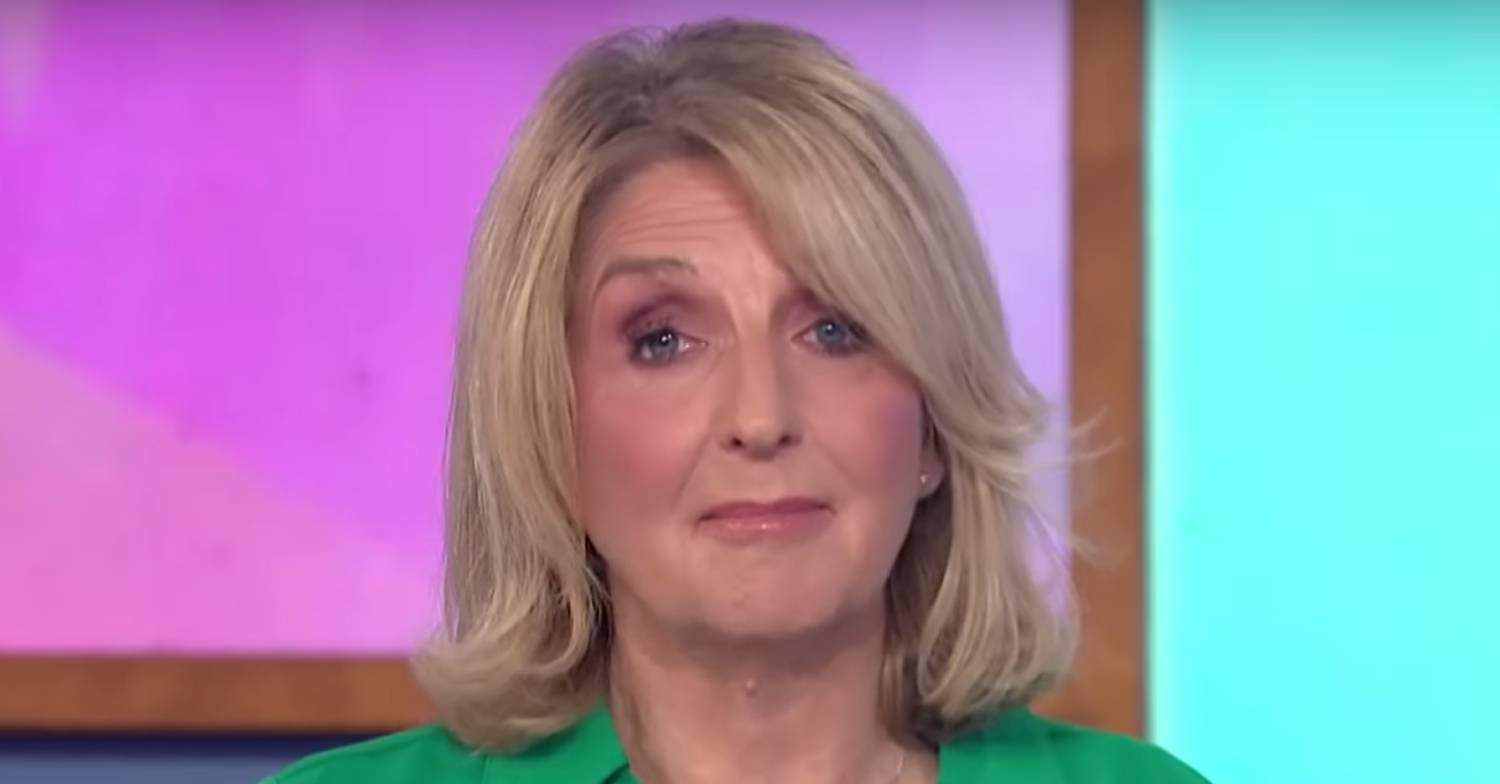 Kaye Adams looks sad