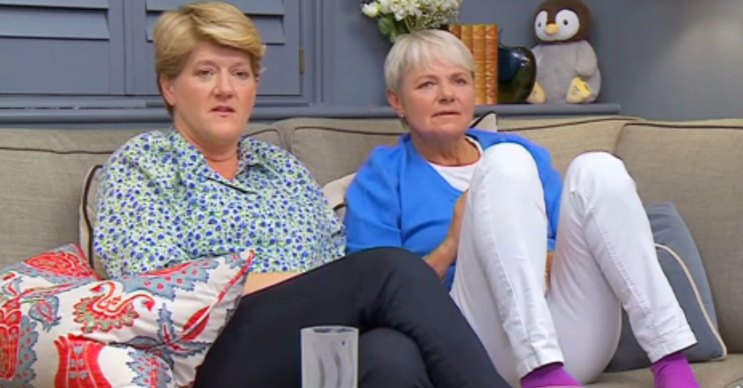 Clare Balding Alice Arnold Gogglebox