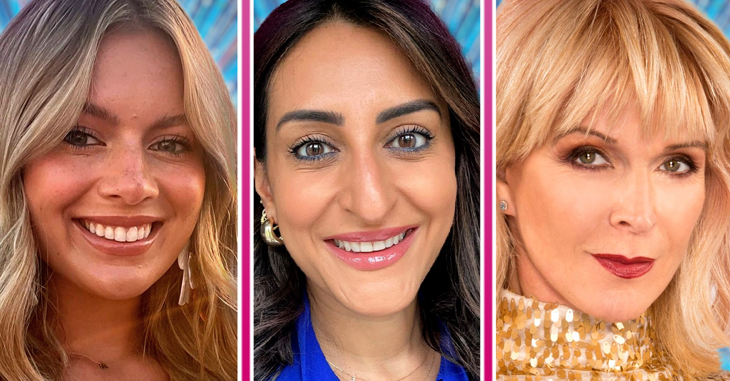 Strictly 2024 female contestants in ED composite