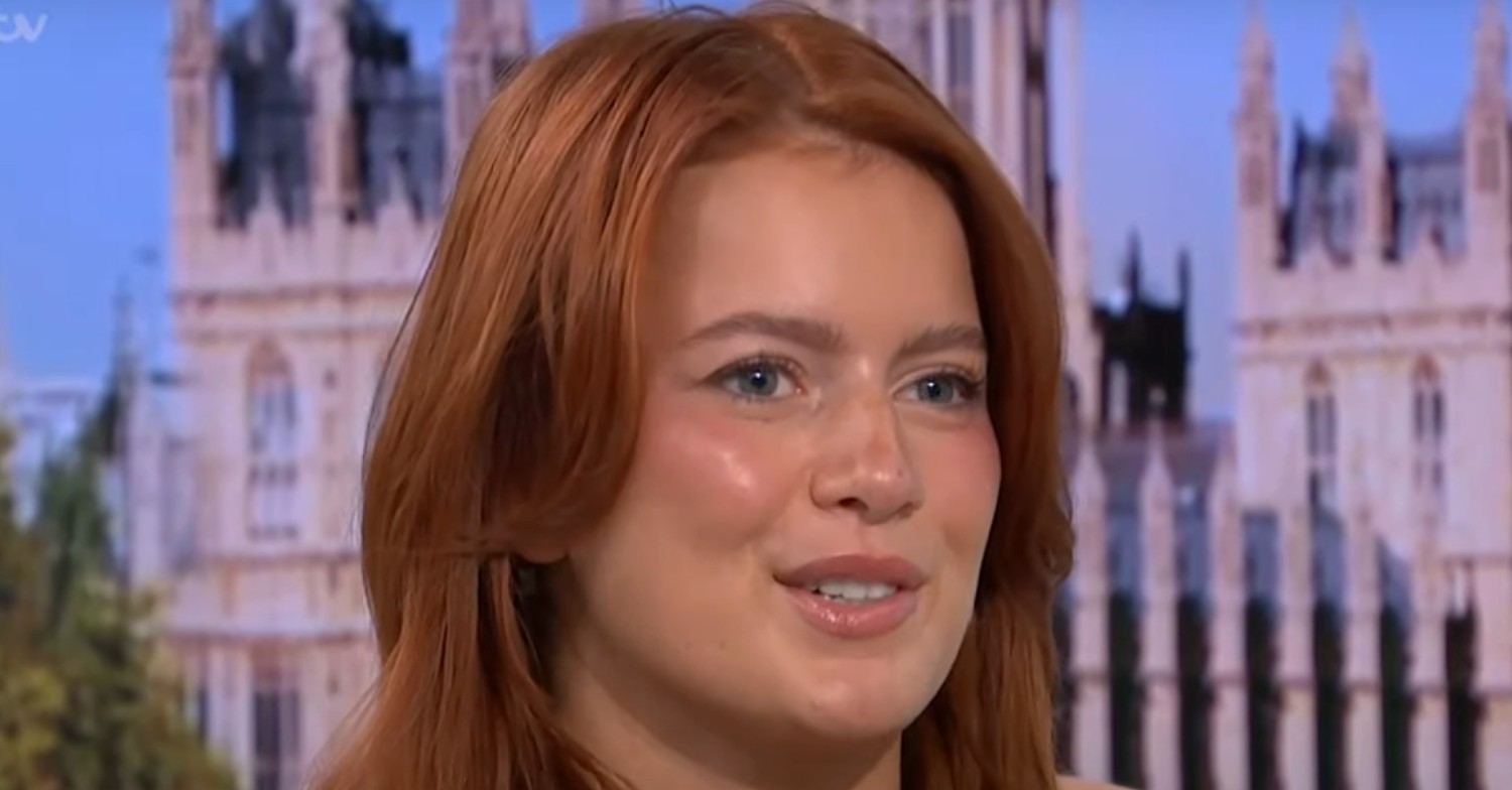 Tasha Ghouri from Strictly talking on Good Morning Britain