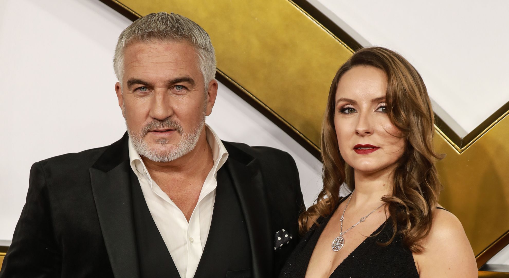Paul Hollywood and his wife posing