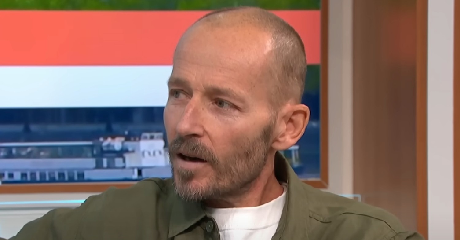 Jonnie Irwin speaking on GMB