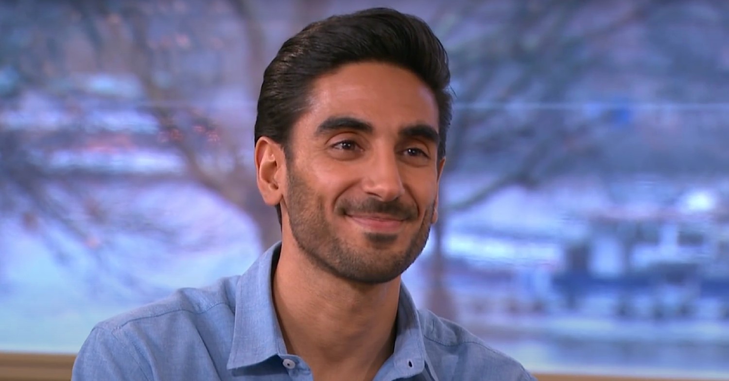 Dr Rupy Aujla smiling on This morning