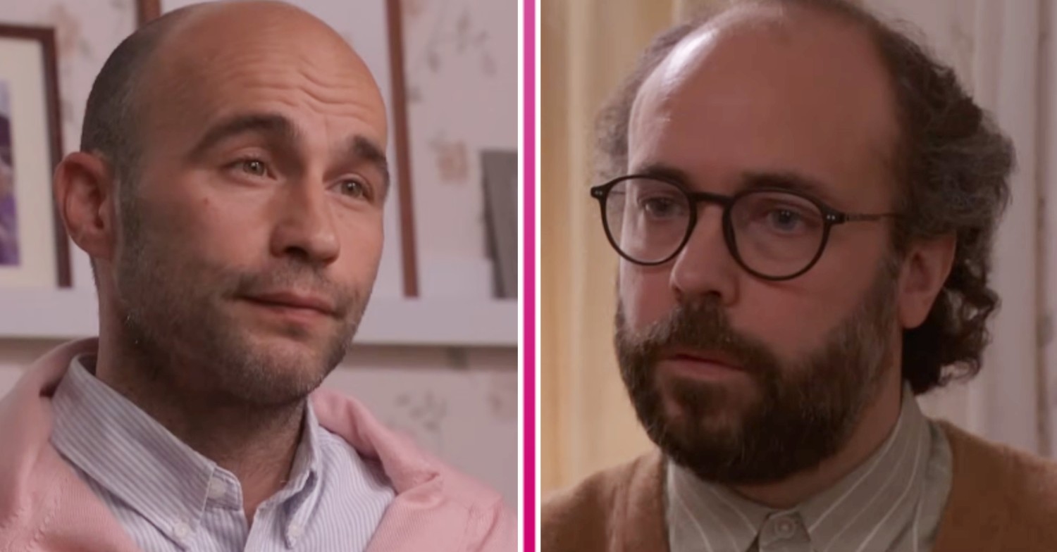 Composite image of Teddy and Reiss on EastEnders (Credit: BBC/Composite: ED!)