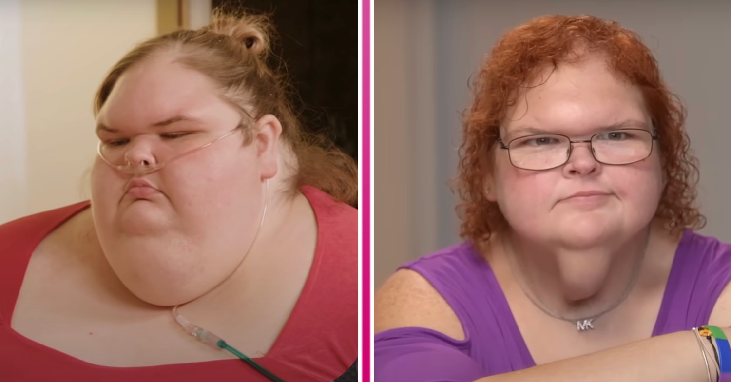 Tammy Slaton before and after her weight loss