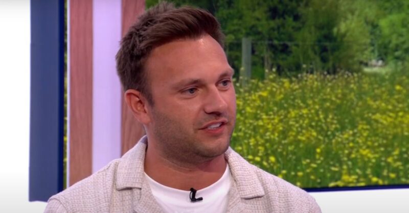 Sam Vaughan talking on The One Show