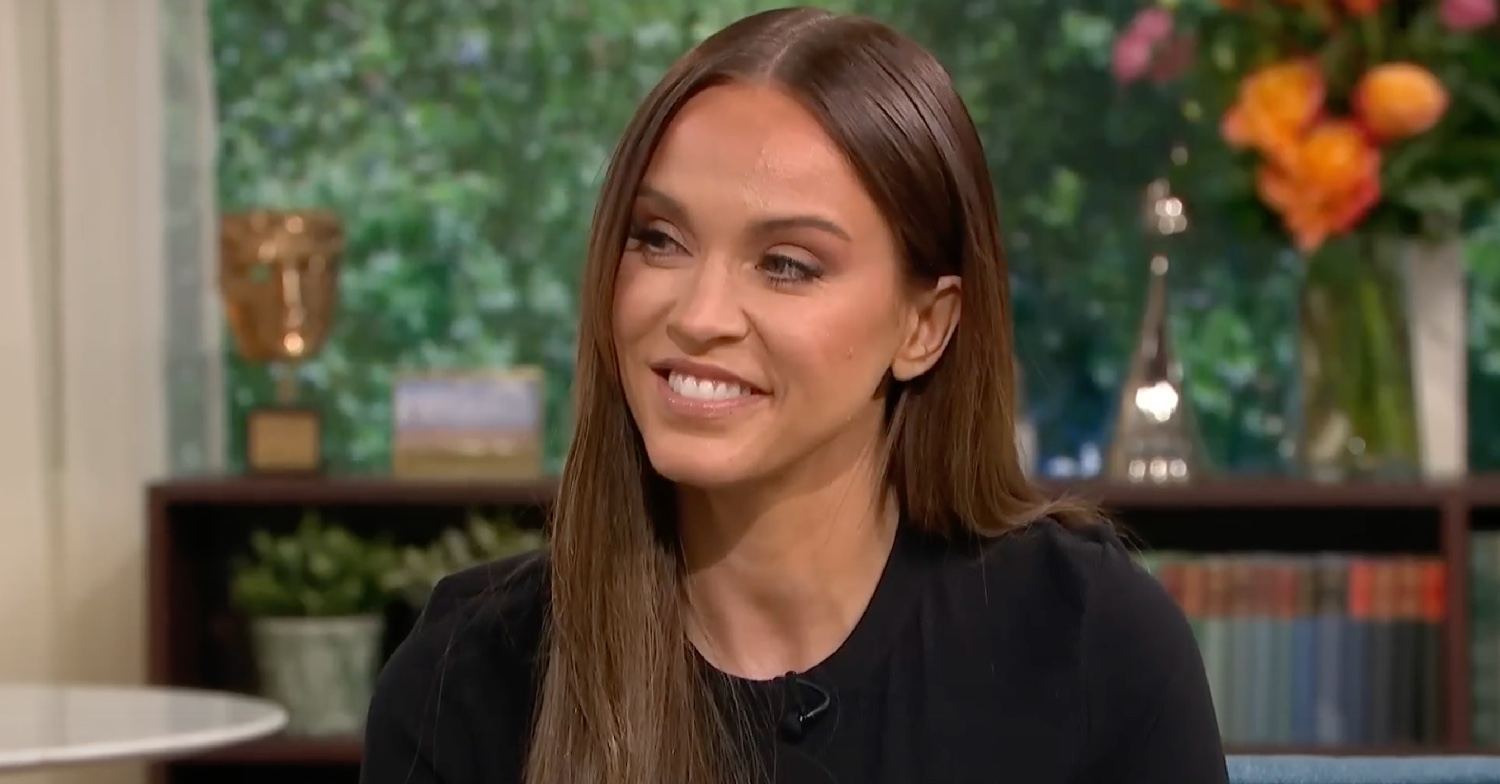 Vicky Pattison smiling on This Morning