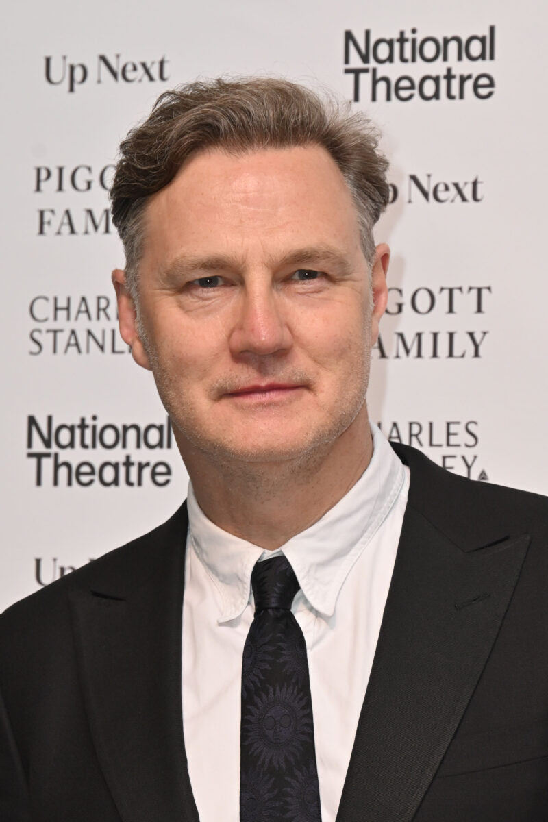David Morrissey smiling