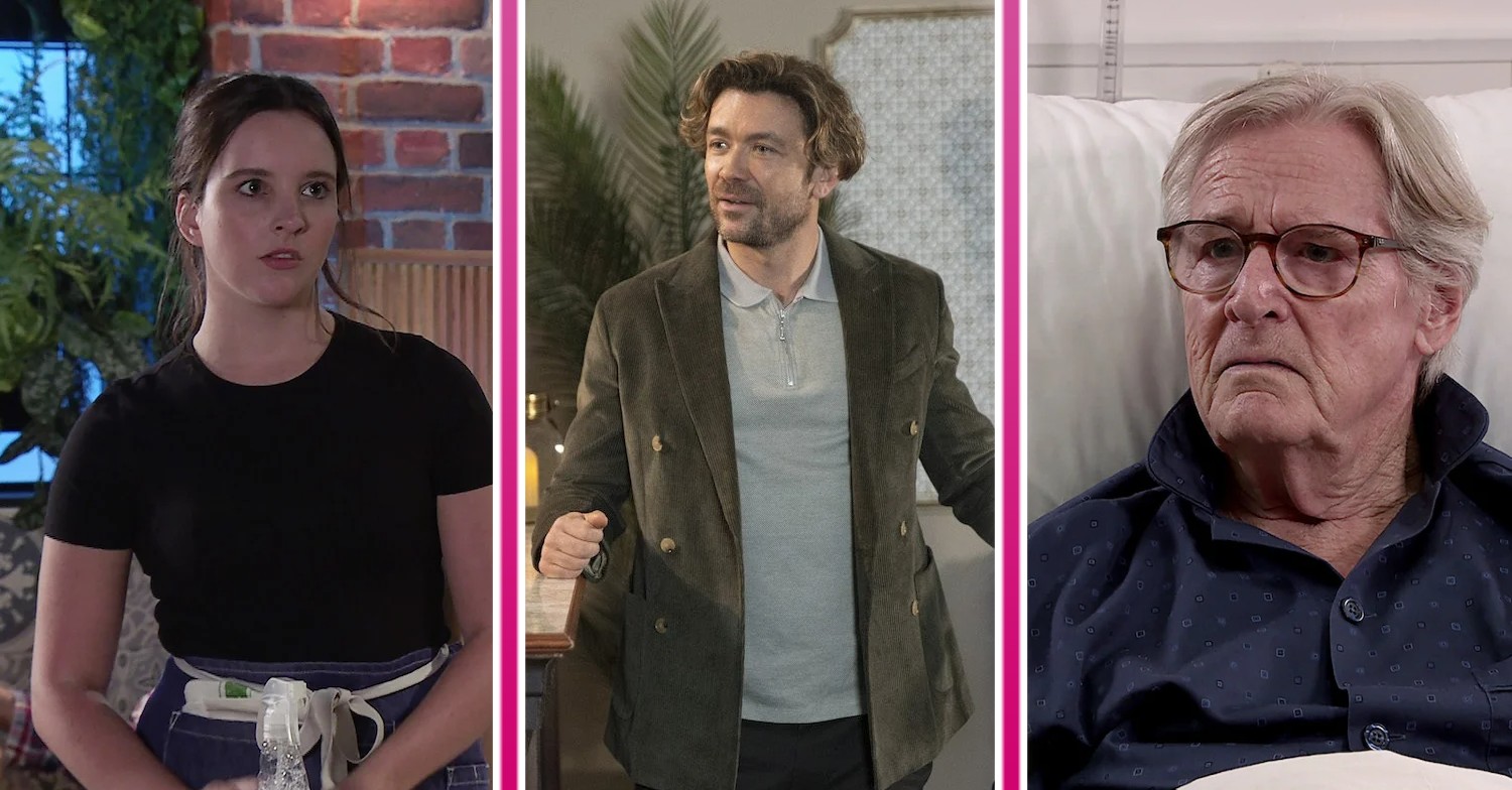 Amy, Rowan and Ken Coronation Street