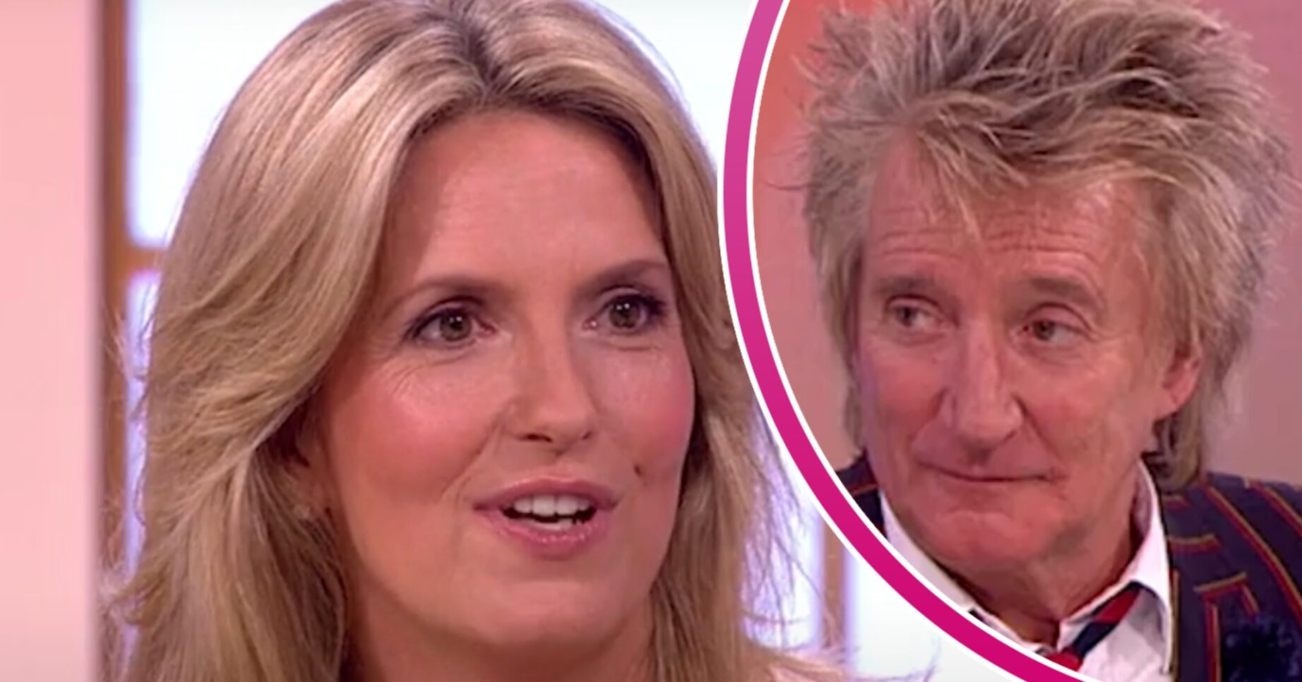 Rod Stewart and Penny Lancaster