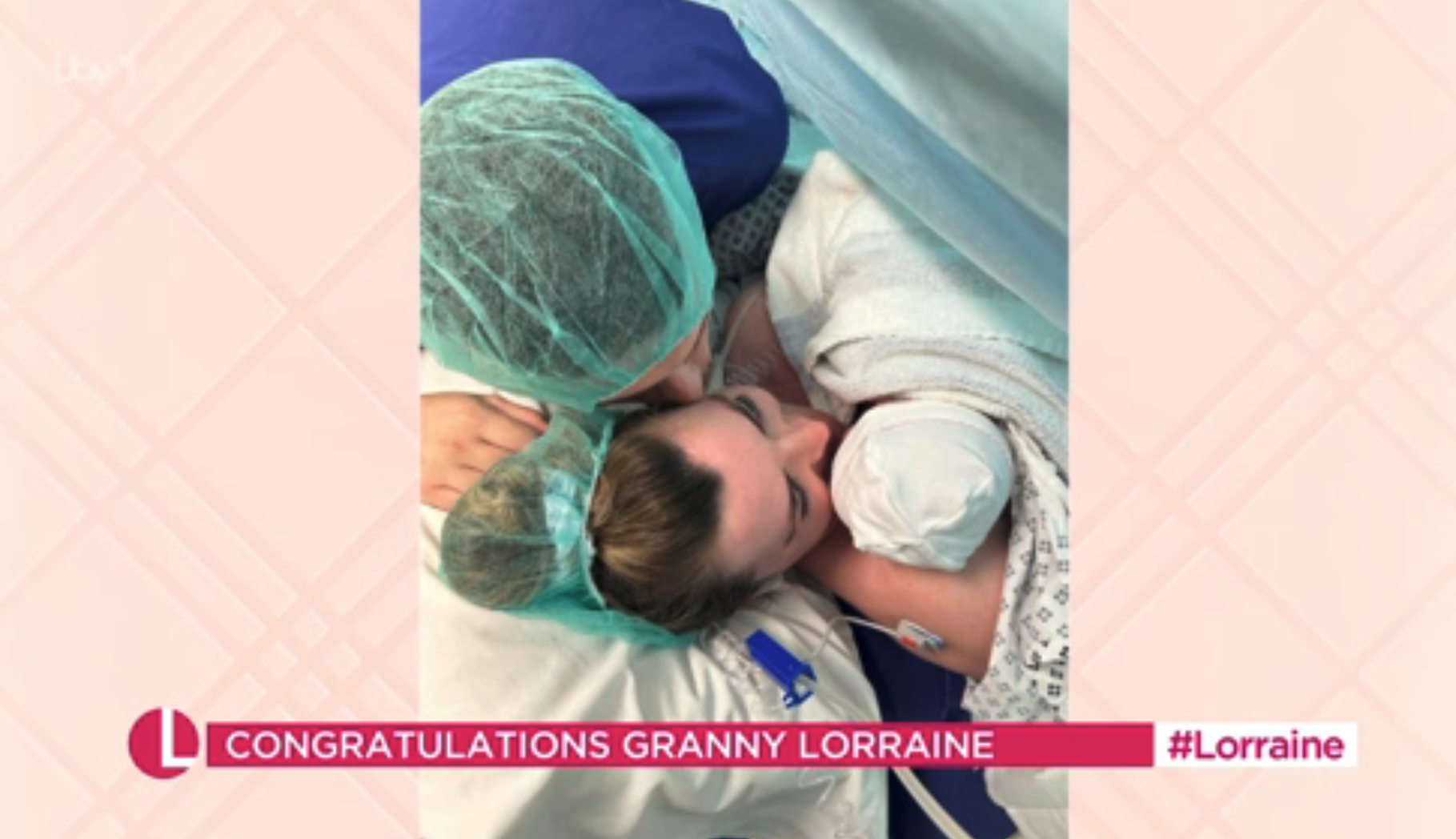 Rosie Kelly holding daughter Billie