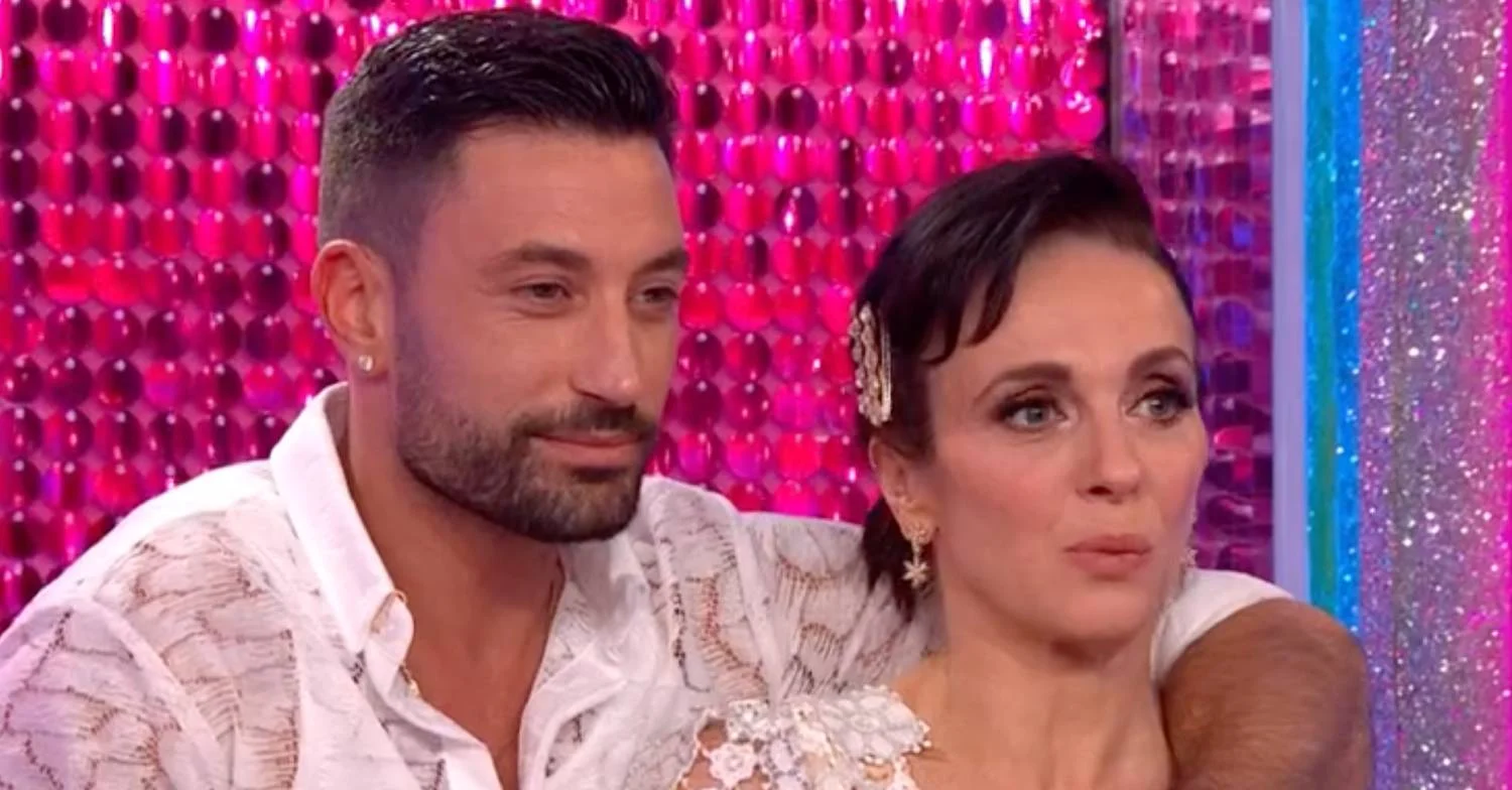 Giovanni Pernice and Amanda Abbington on Strictly Come Dancing