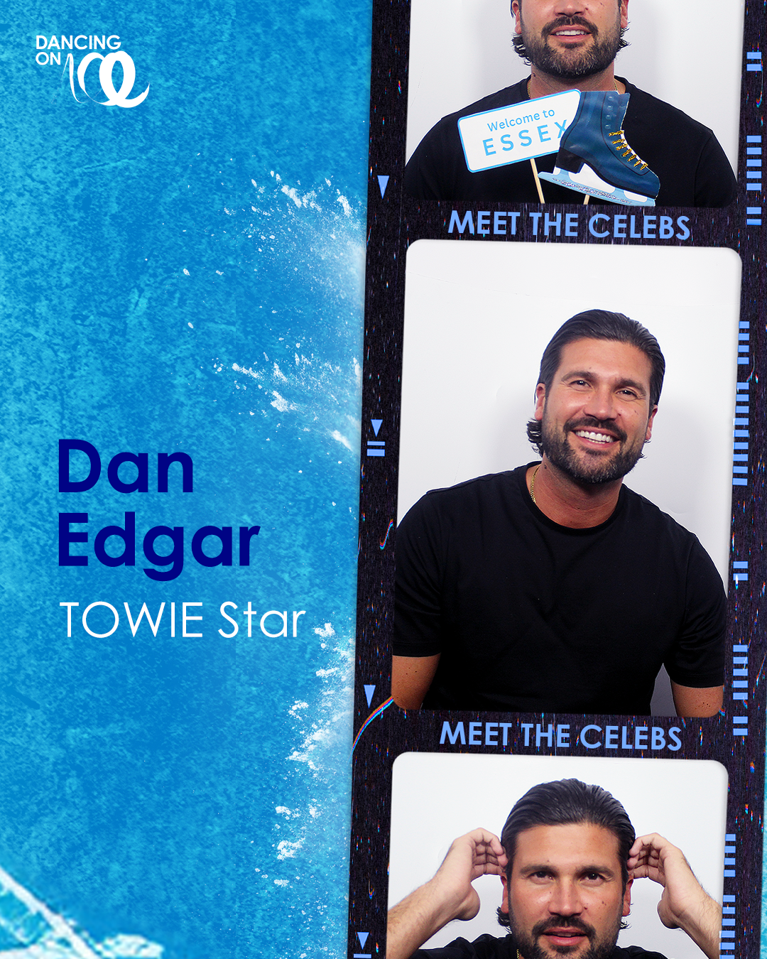 Dan Edgar in his Dancing on Ice headshot