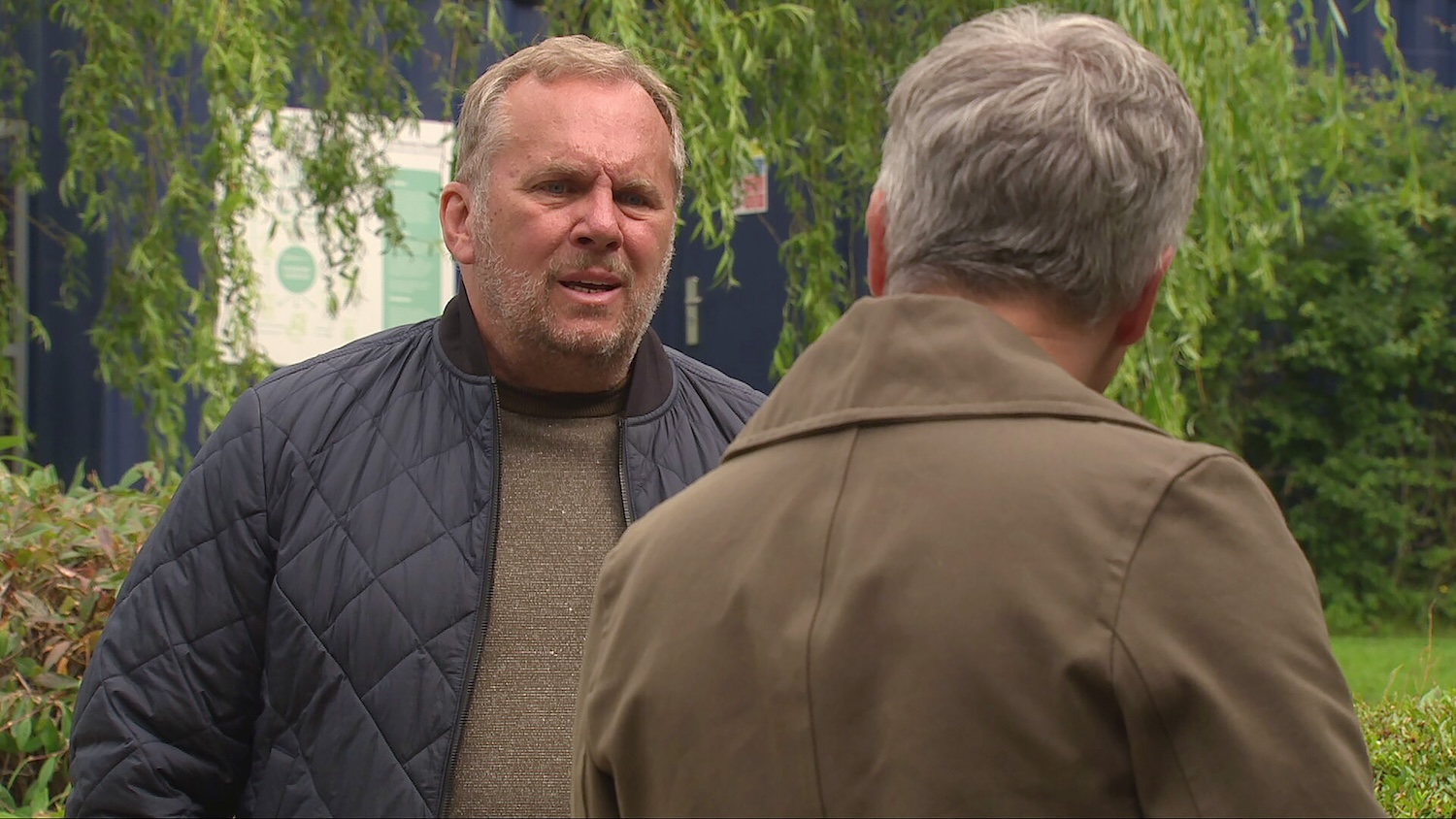 Will talks to Caleb on Emmerdale