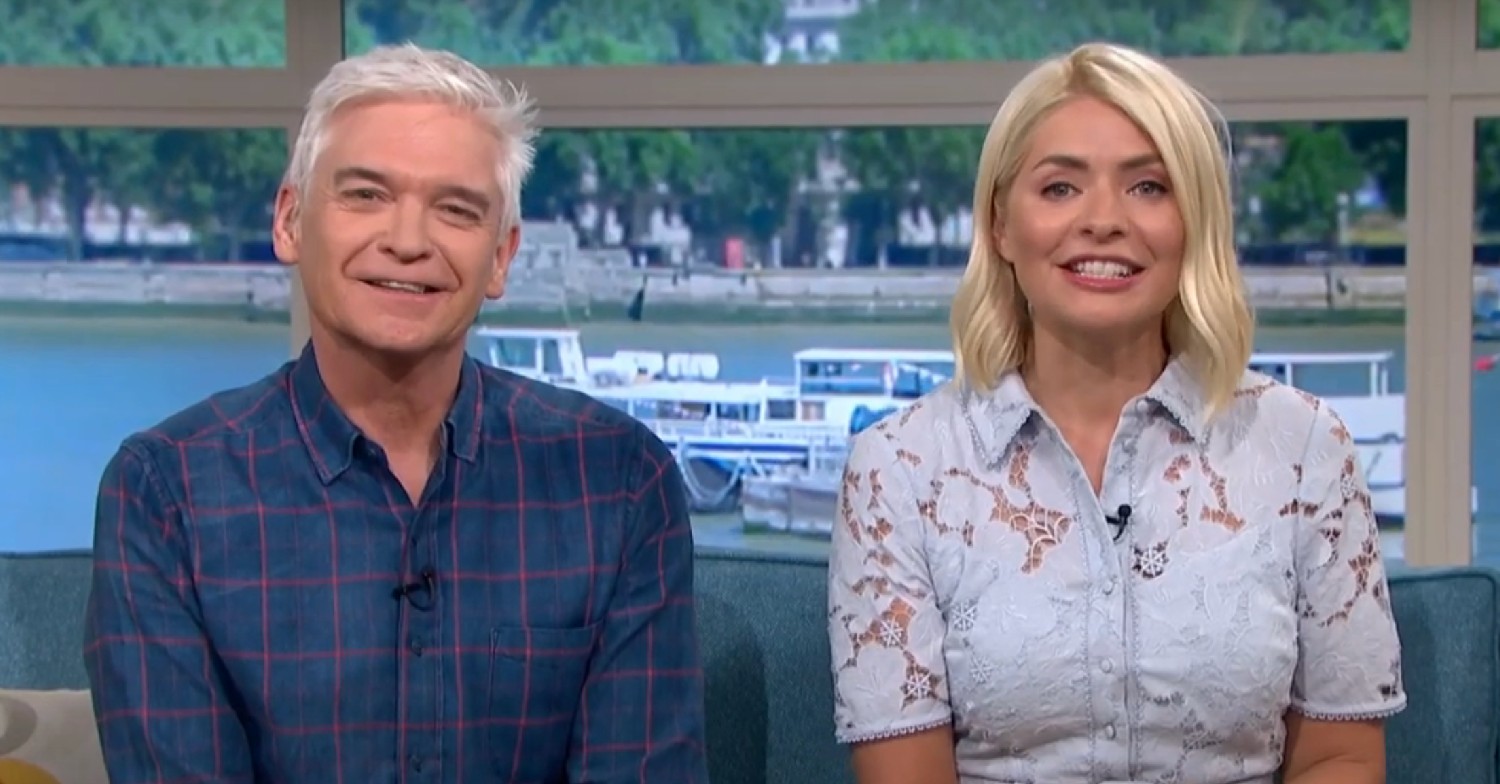 Phillip Schofield and Holly Willoughby on This Morning 