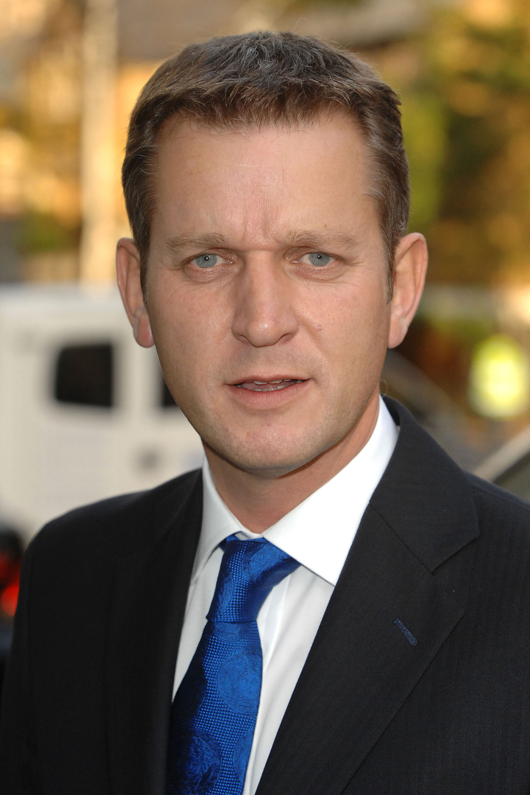 Jeremy Kyle looking at the camera in a suit
