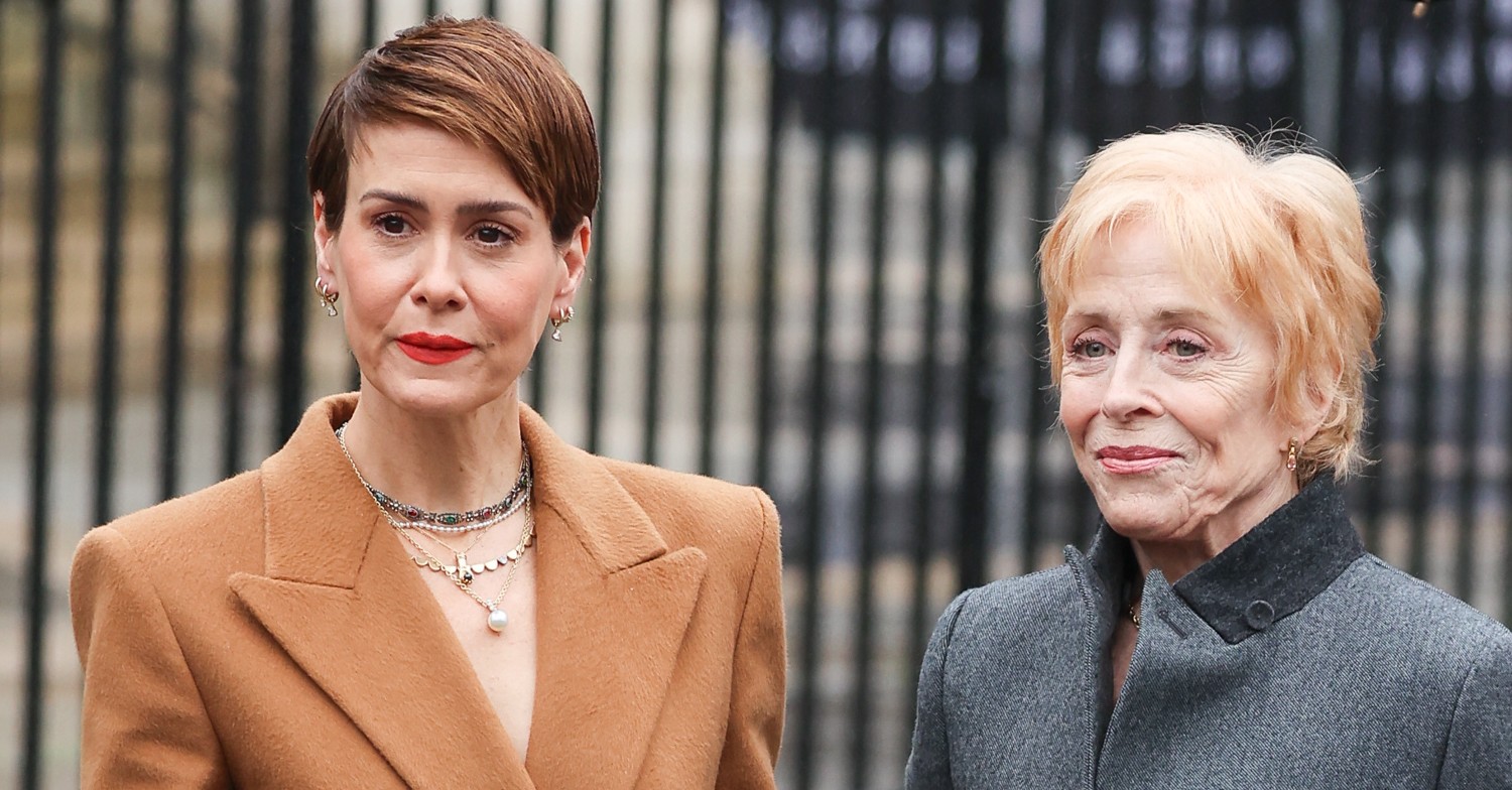 Sarah Paulson with girlfriend Holland Taylor