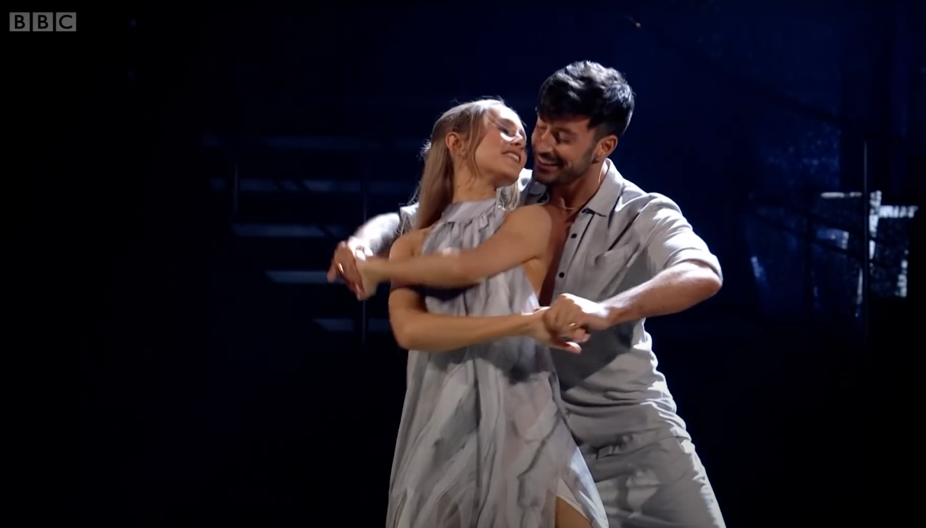 Giovanni Pernice dancing with Rose Ayling-Ellis on Strictly