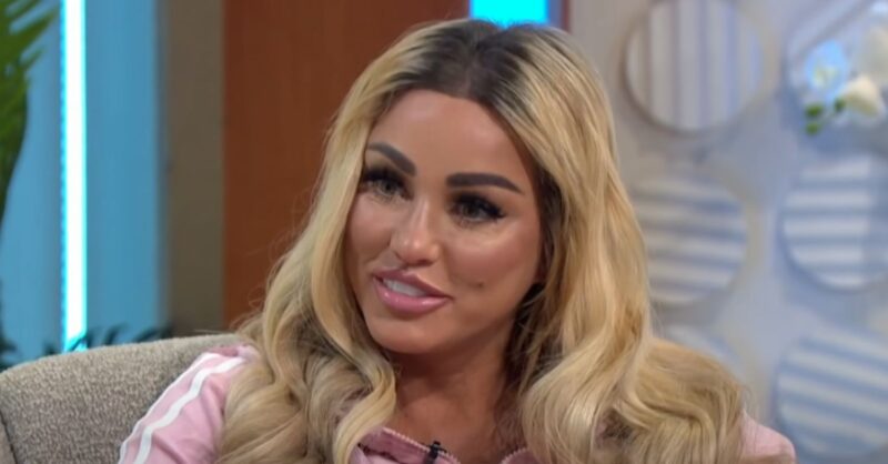 Katie Price smiling
