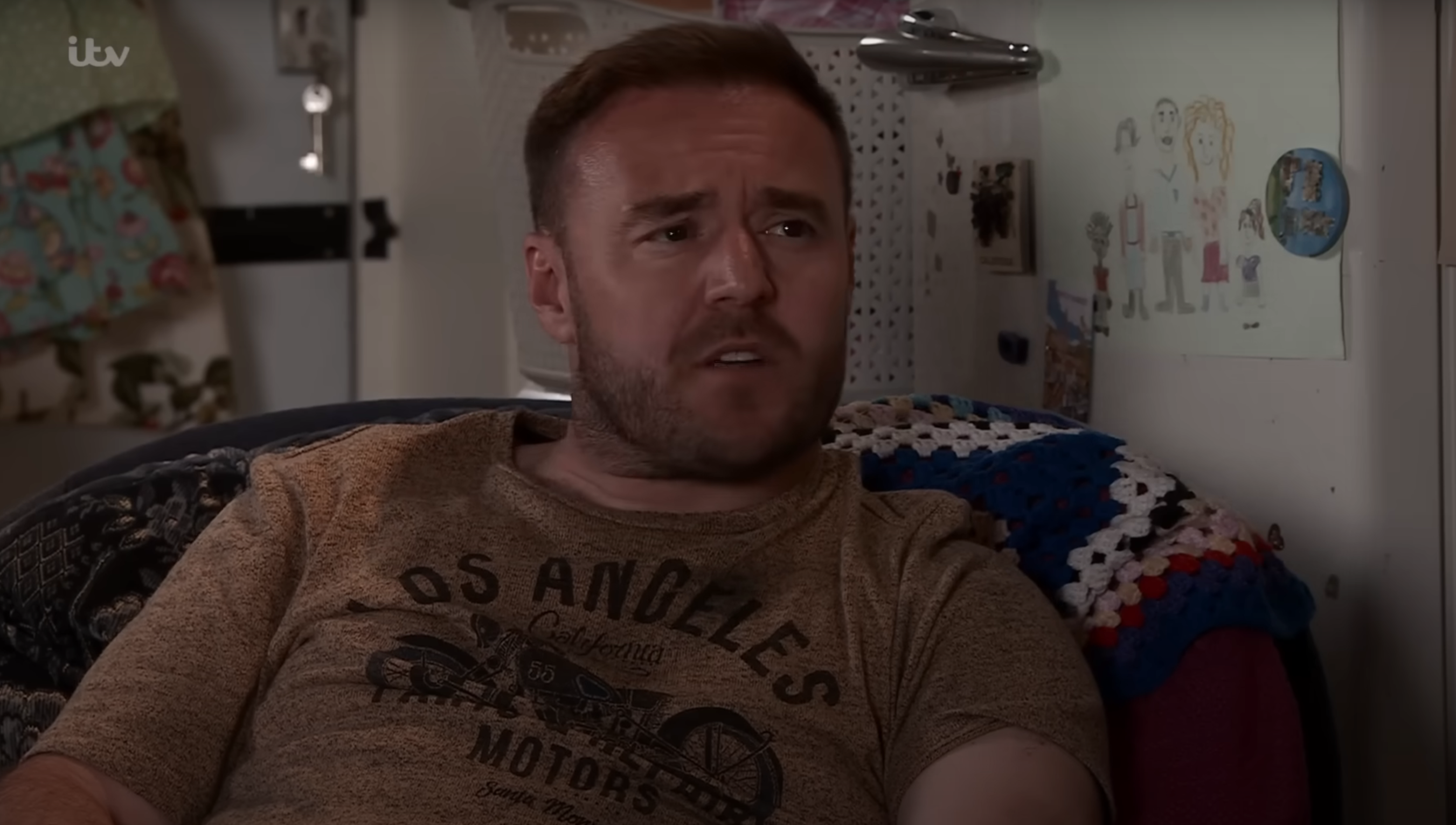 Alan Halsall as Tyrone Dobbs in Coronation Street
