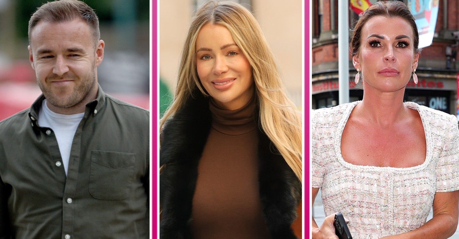 Alan Halsall, Olivia Attwood and Coleen Rooney in ED composite