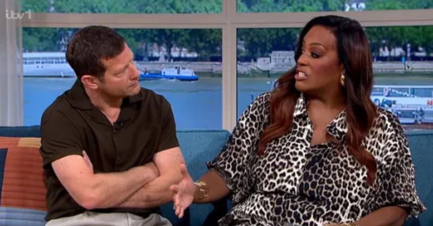 Dermot O'Leary and Alison Hammond on This Morning