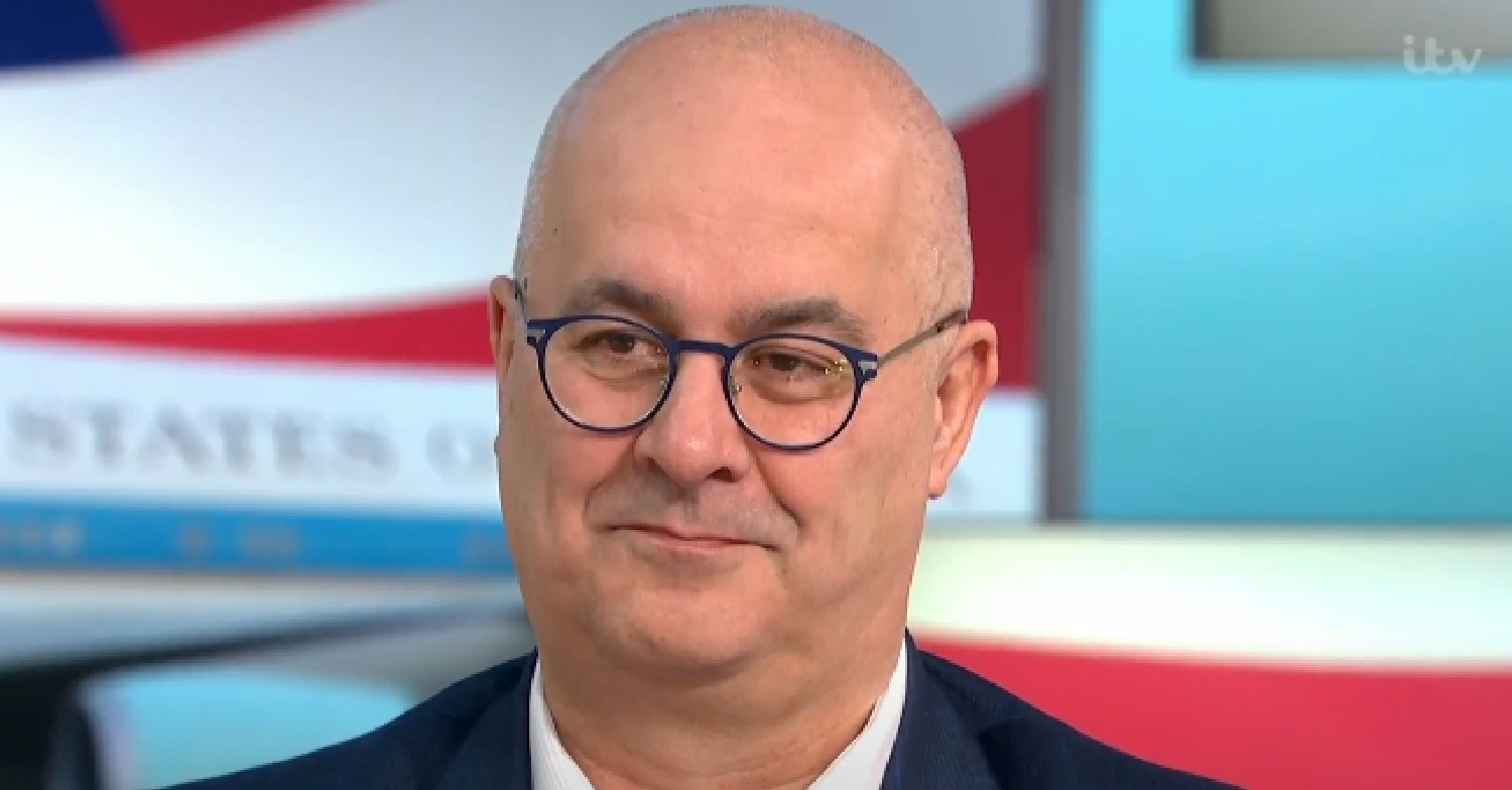 Iain Dale smiling on GMB