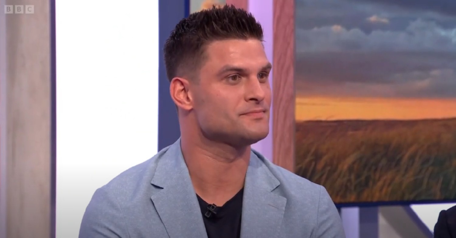 Aljaz Skorjanec on The One Show