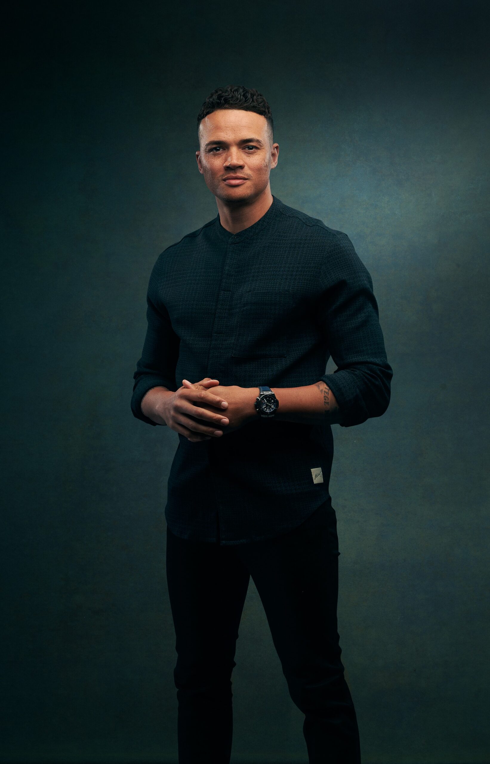 Jermaine Jenas in BBC promo pic