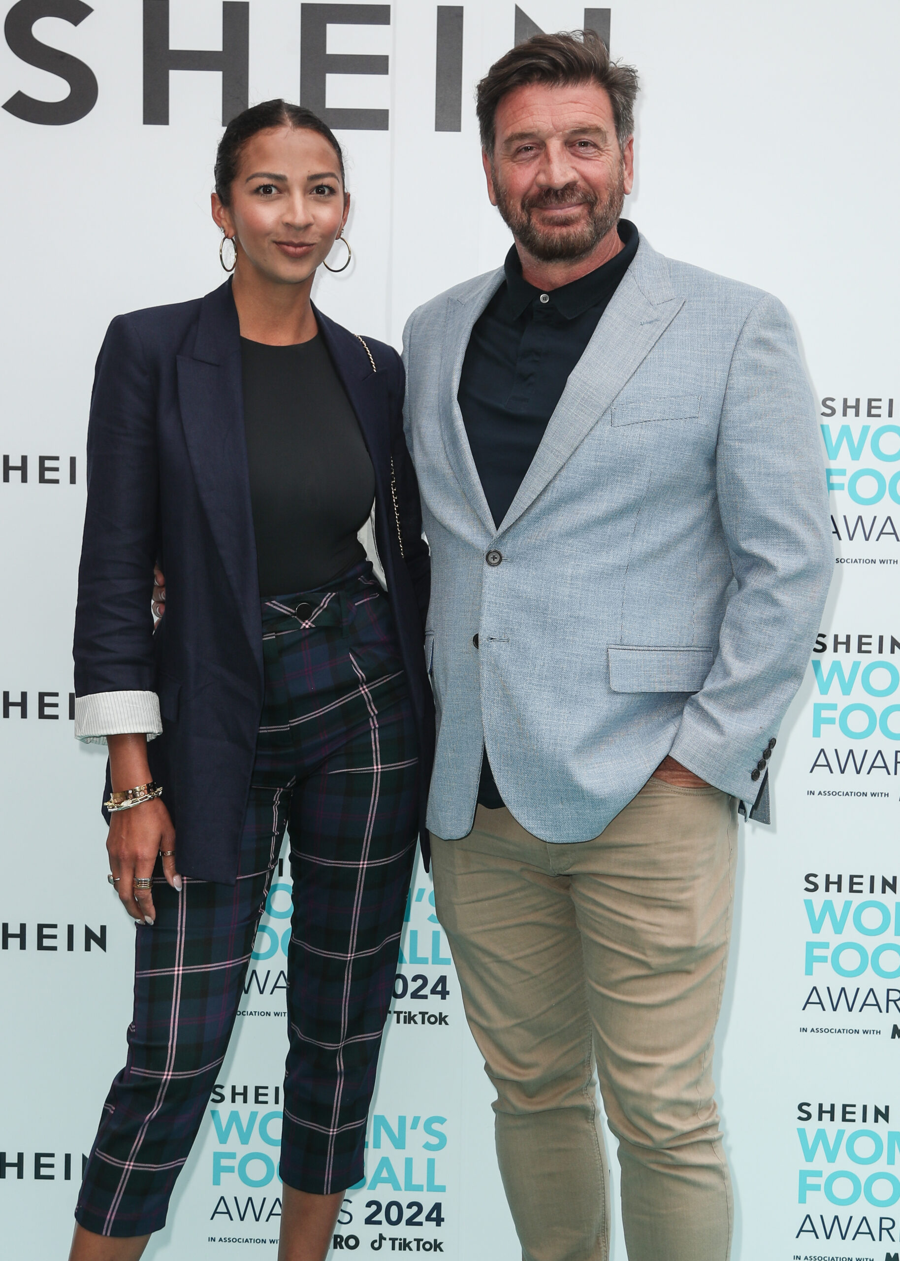 Nick Knowles and his fiance 