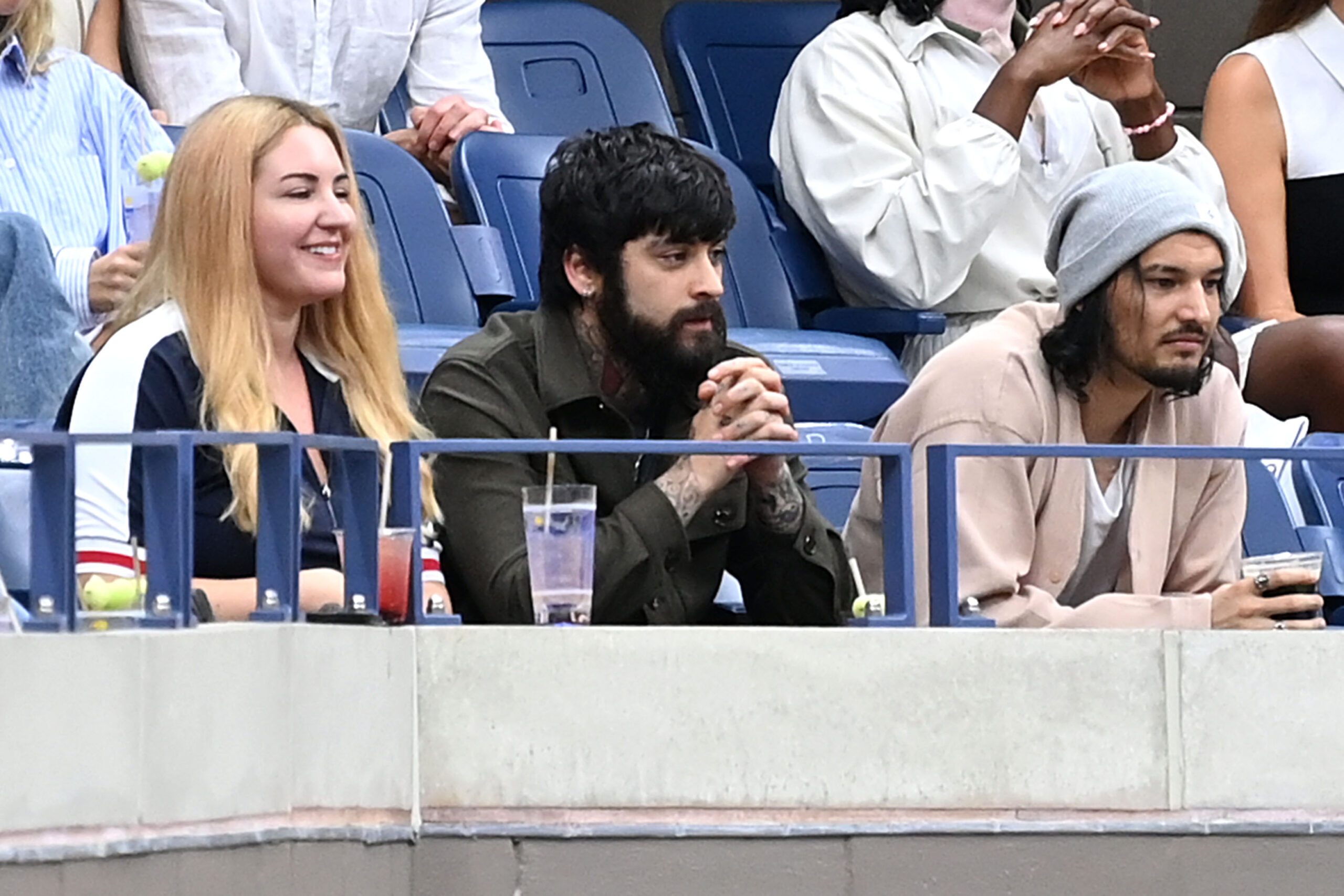 Zayn Malik with beard at event