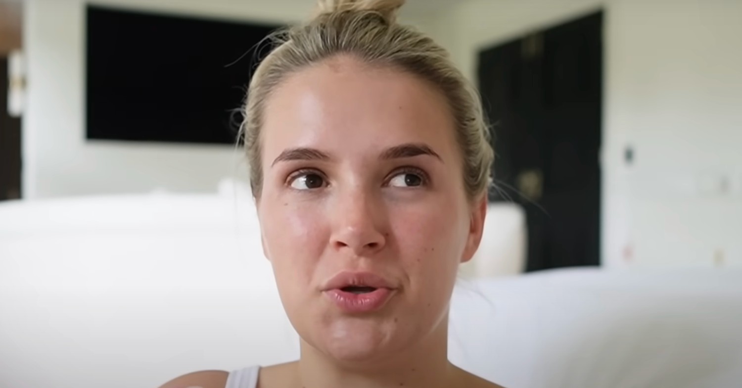 Molly-Mae talking on Youtube