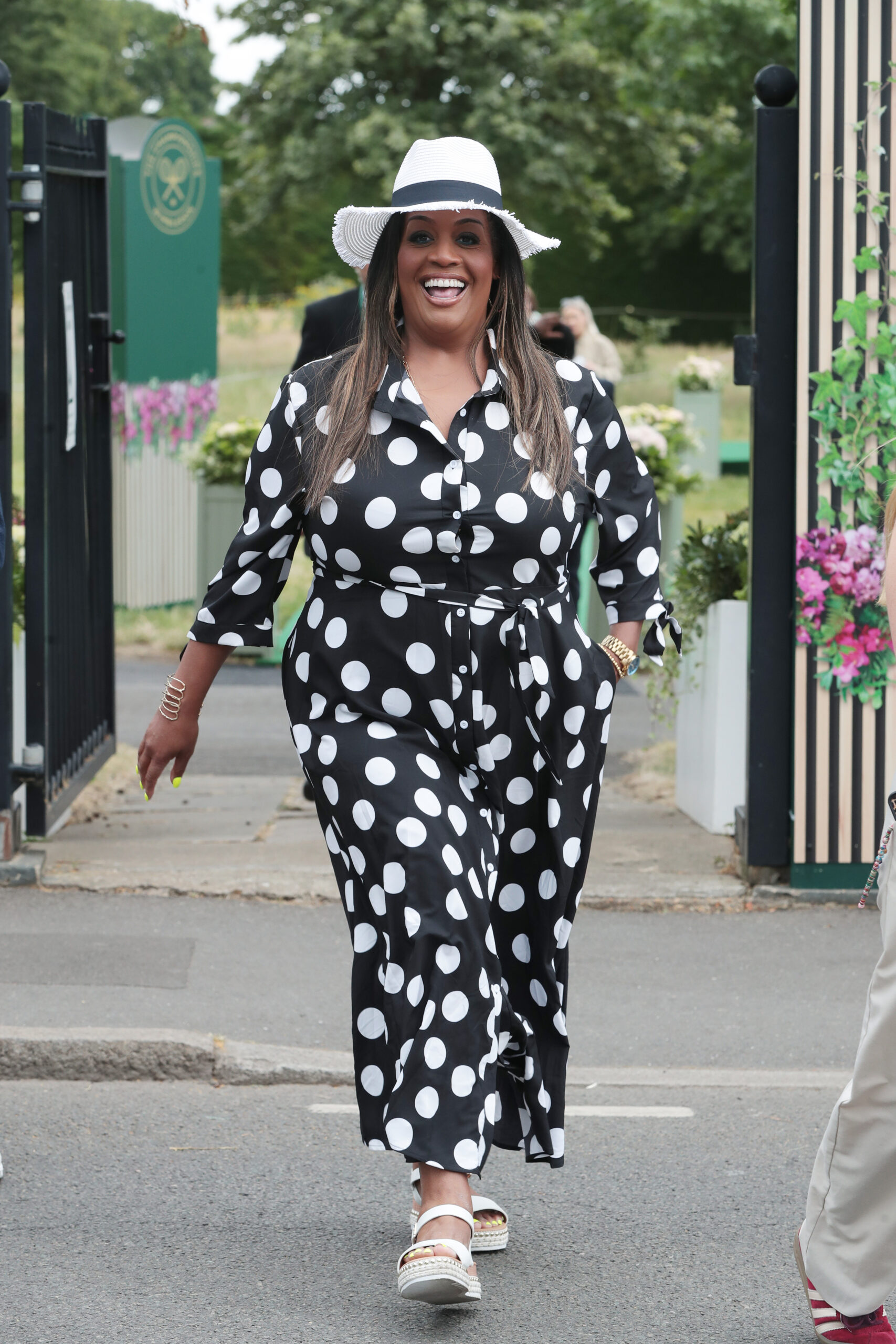 Alison Hammond posing and smiling