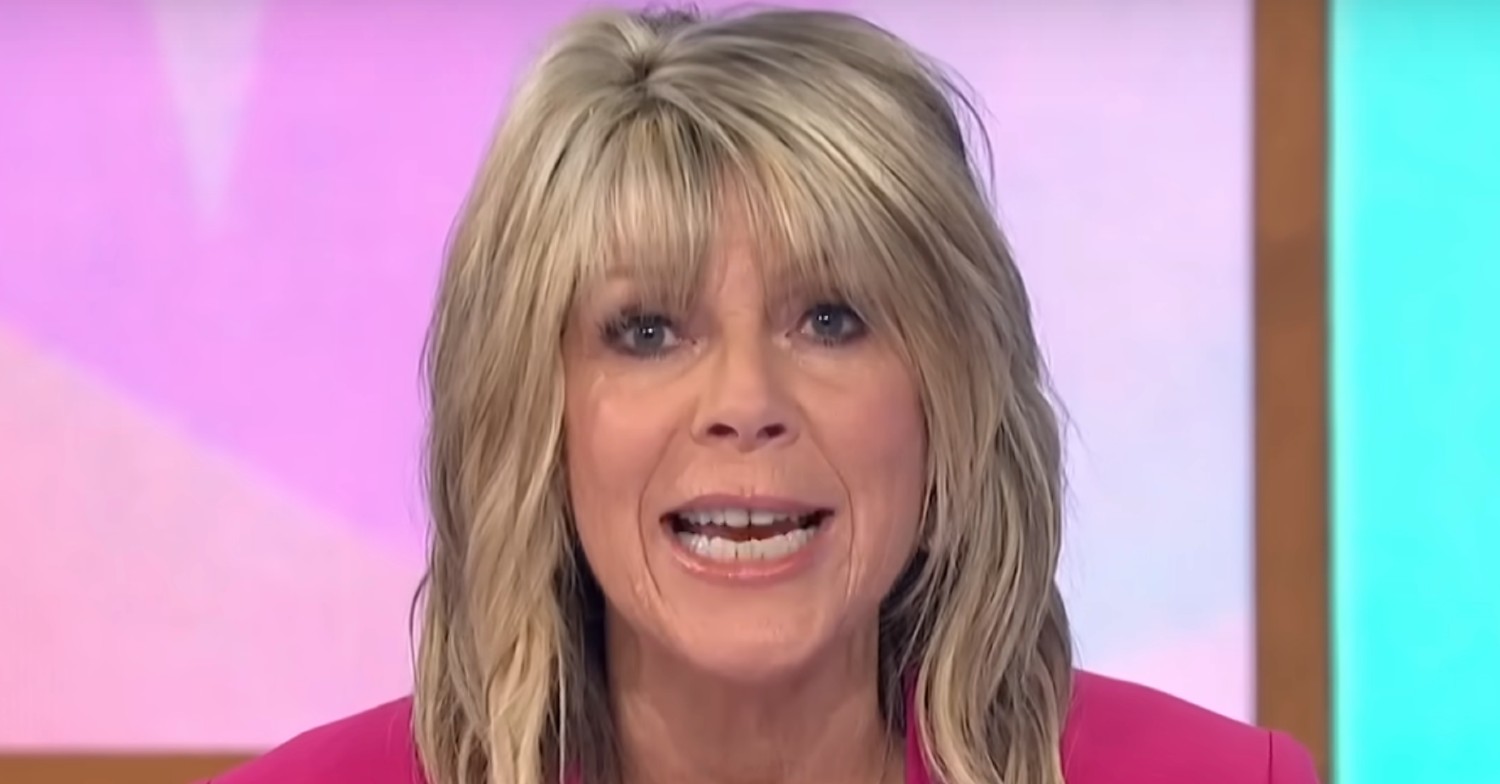 Ruth Langsford talking passionately on Loose Women