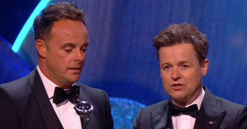 Ant and Dec at the NTAs