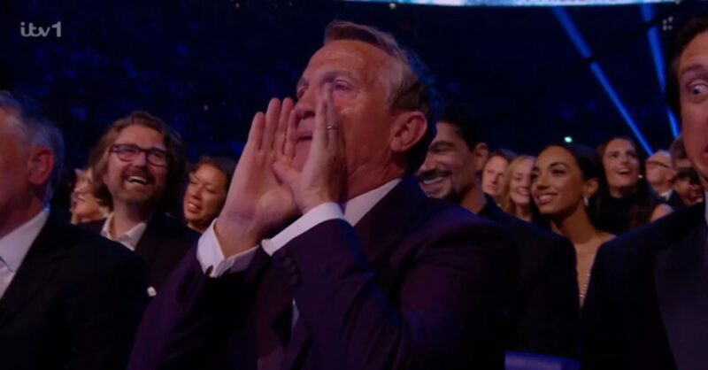 Bradley Walsh shouting at Ant and Dec