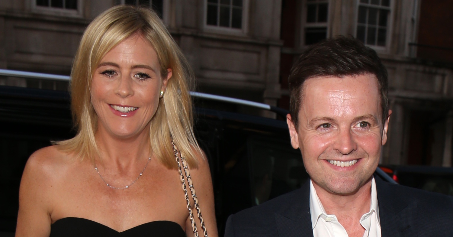 Declan Donnelly and his wife Ali Astall