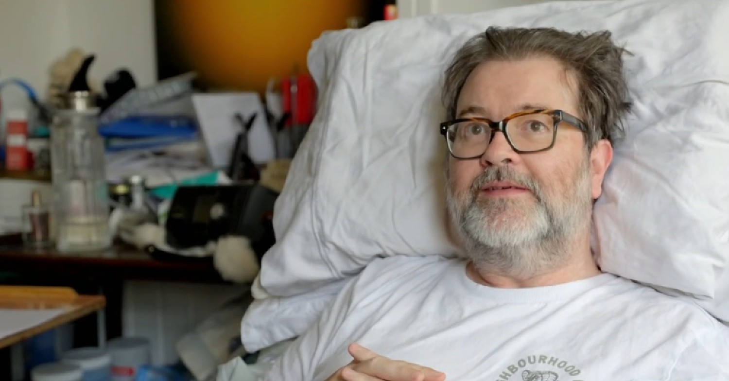 Derek Draper speaking in ITV documentary, Derek's Story 