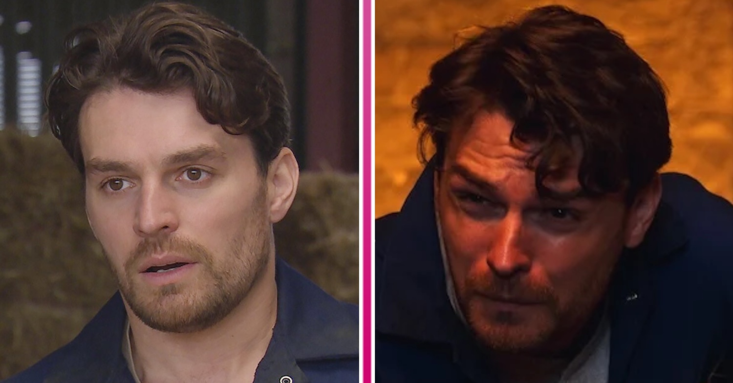 Emmerdale's Mack in the barn fire