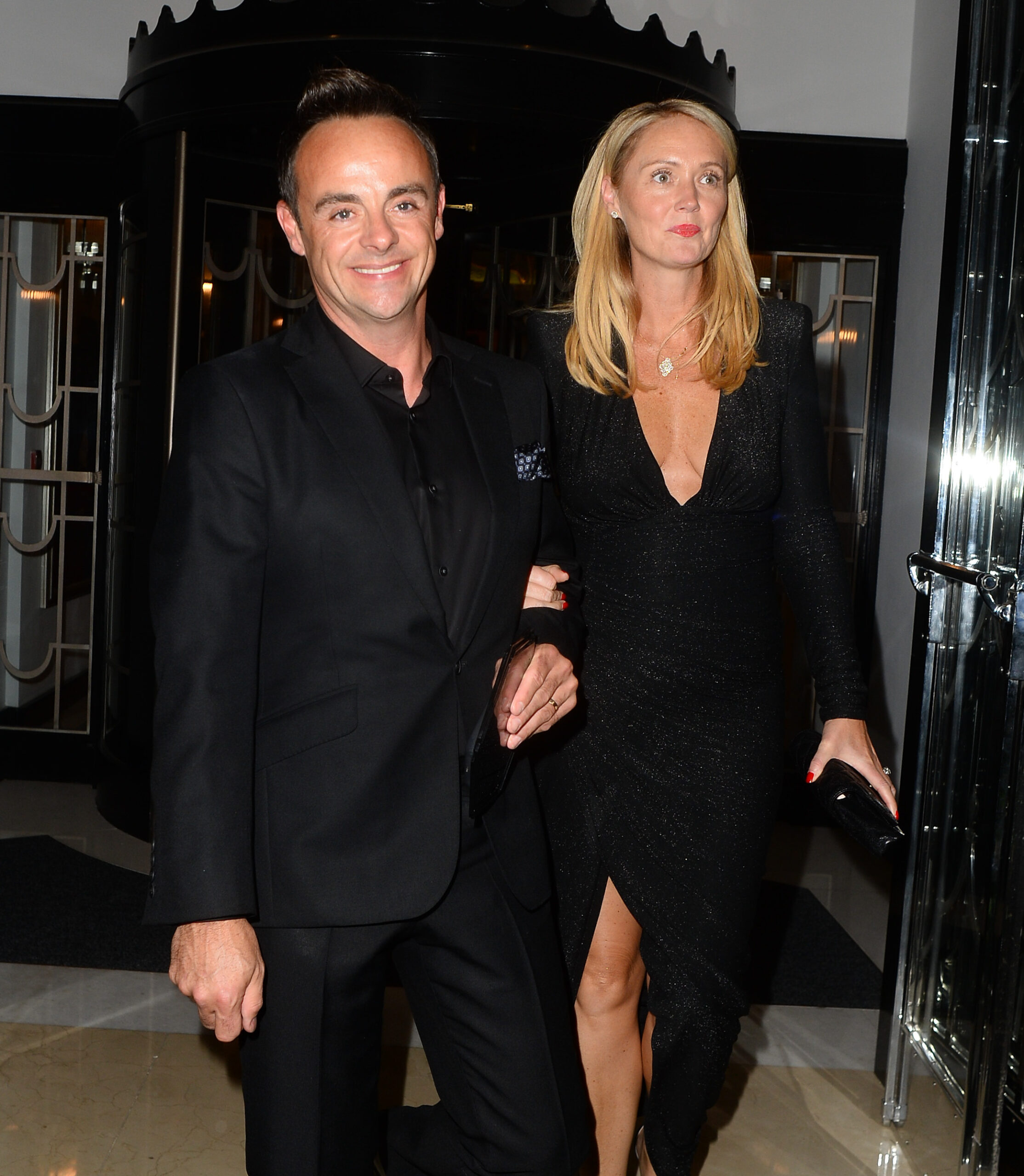 Ant McPartlin and wife Anne-Marie smiling