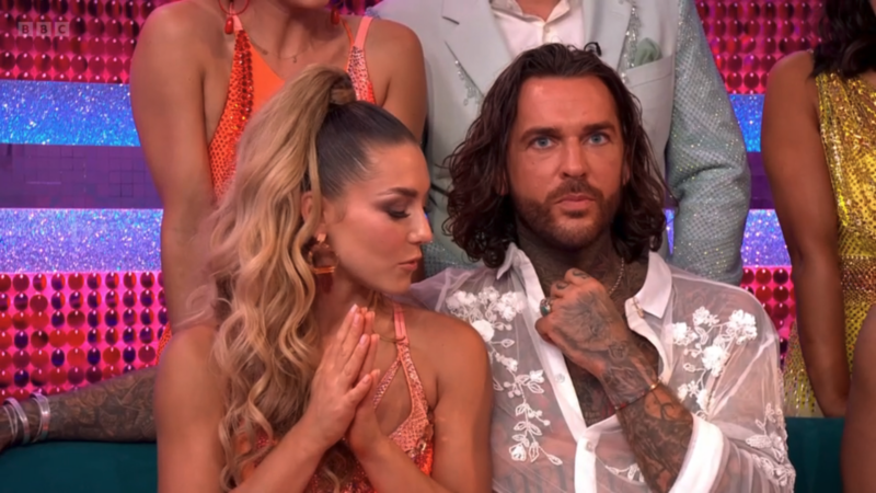 Pete Wicks and Jowita on Strictly