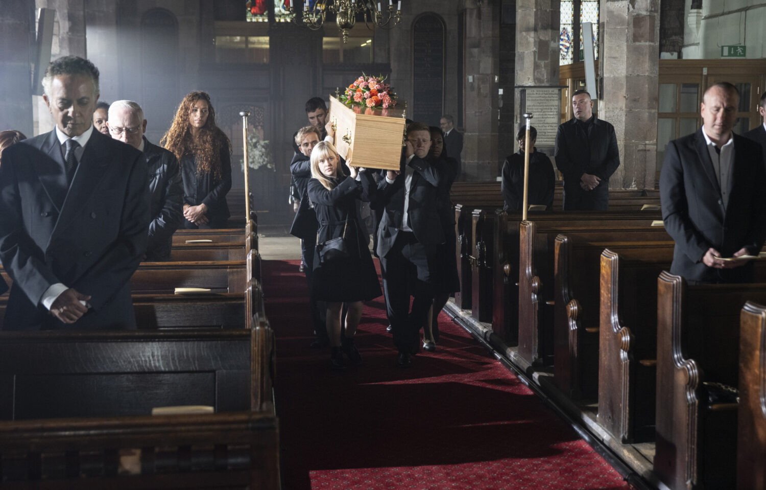 Coronation Street: Paul's funeral