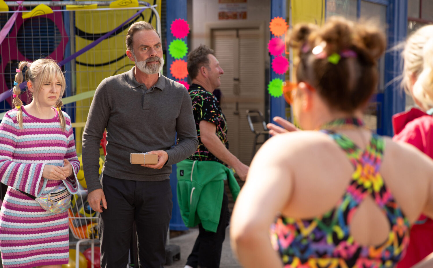 Billy and Summer are at the memorial rave