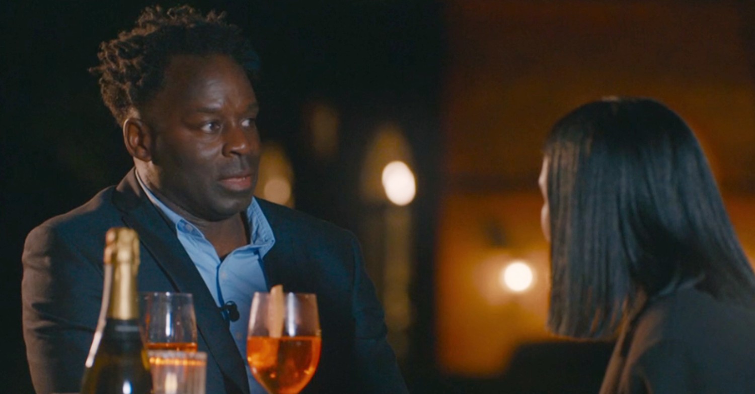 David on a date with Jenny on My Mum, Your Dad