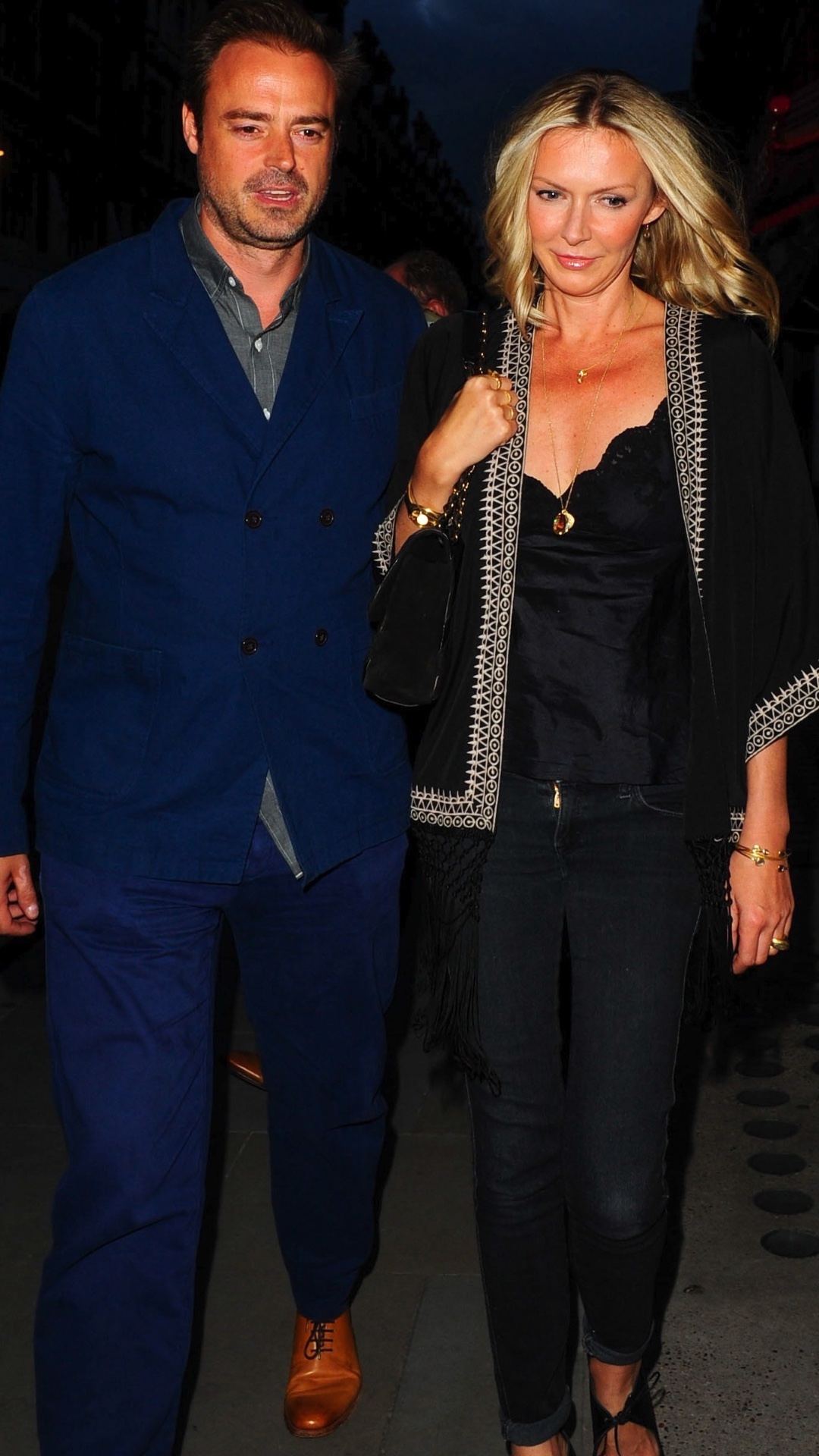 Jamie and Sophie Theakston in a paparazzi shot