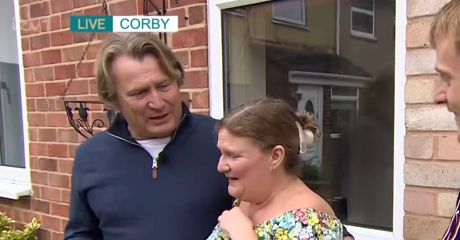 David Domoney and This Morning guest Rebecca today